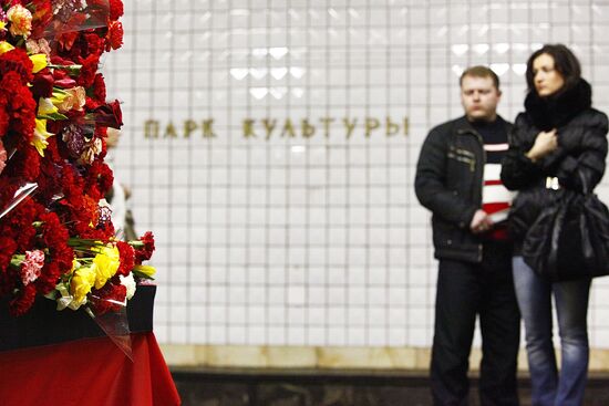 Day of mourning for terror victims in Moscow