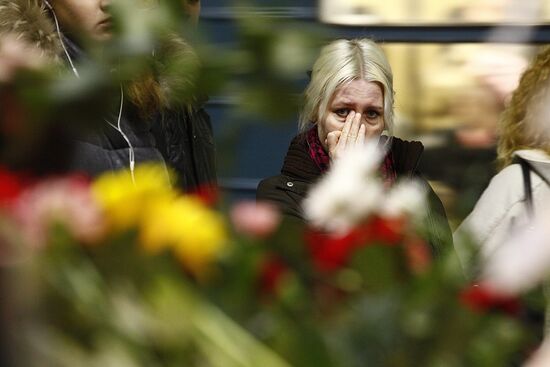 Day of mourning for terror victims in Moscow