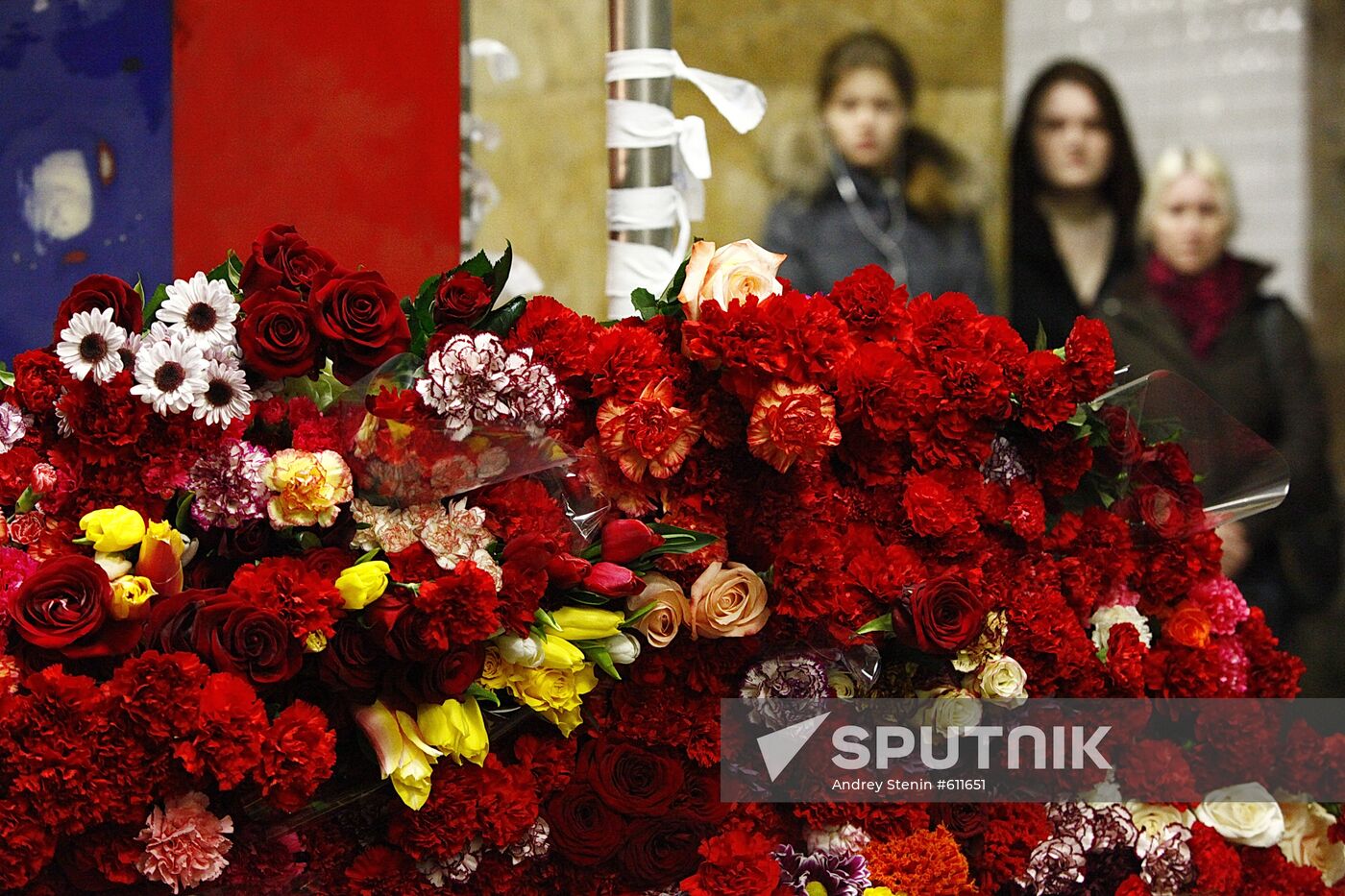 Day of mourning for terror victims in Moscow