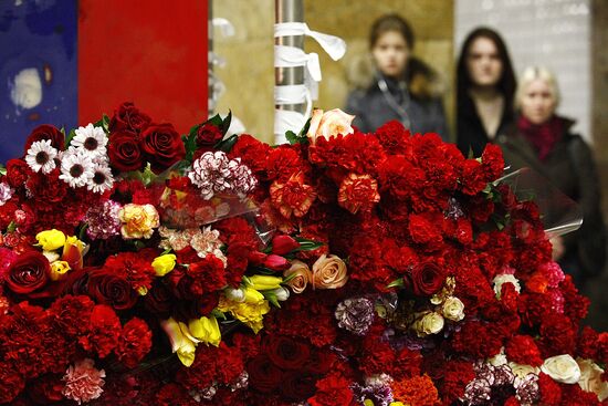 Day of mourning for terror victims in Moscow