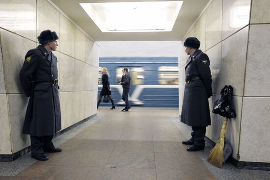 The Lubyanka metro station