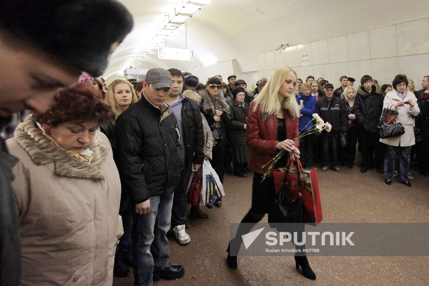 The Lubyanka metro station