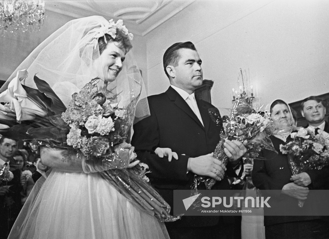 Valentina Tereshkova and Andrian Nikolaev