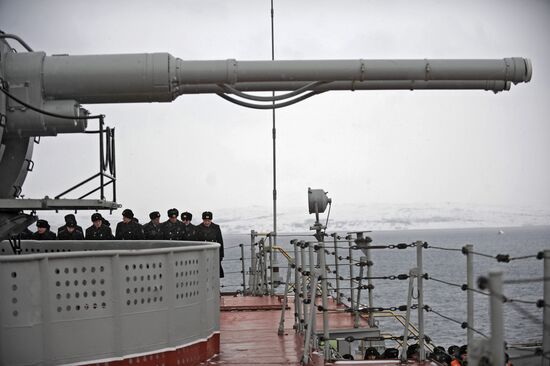 Peter the Great missile cruiser goes on new long voyage
