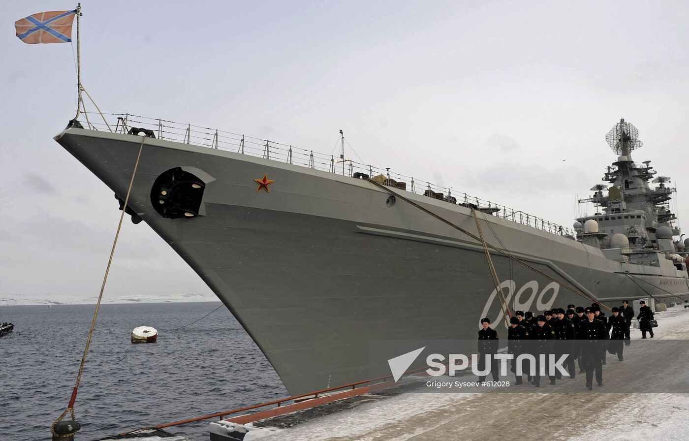 Peter the Great missile cruiser goes on new long voyage