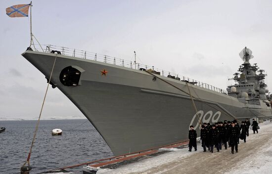 Peter the Great missile cruiser goes on new long voyage