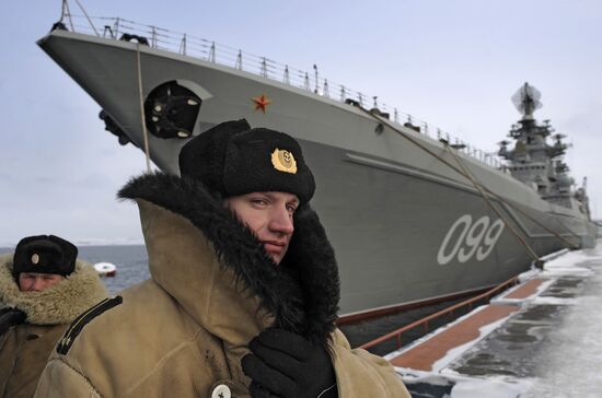 Peter the Great missile cruiser goes on new long voyage