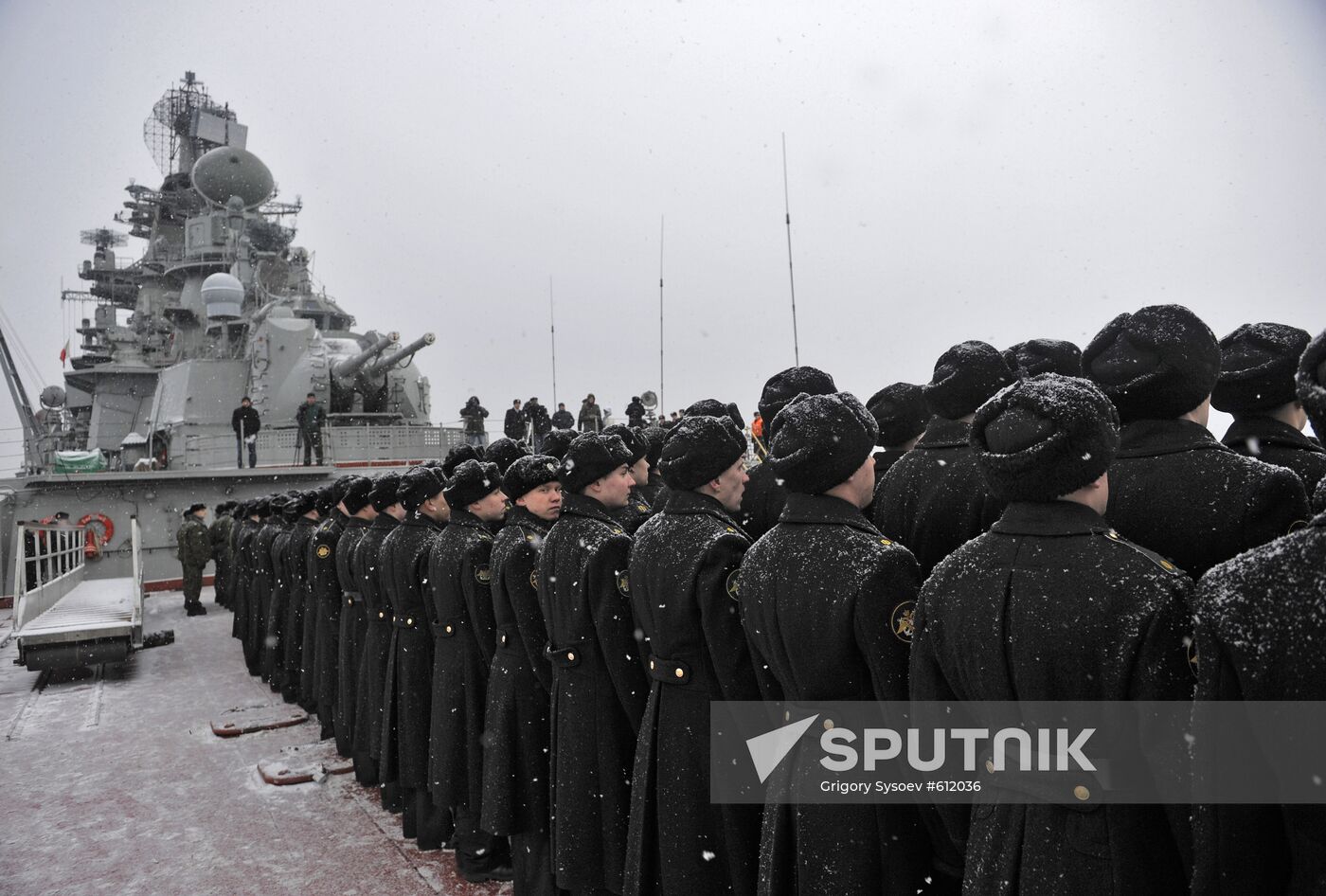 Peter the Great guided missile cruiser goes on new long voyage