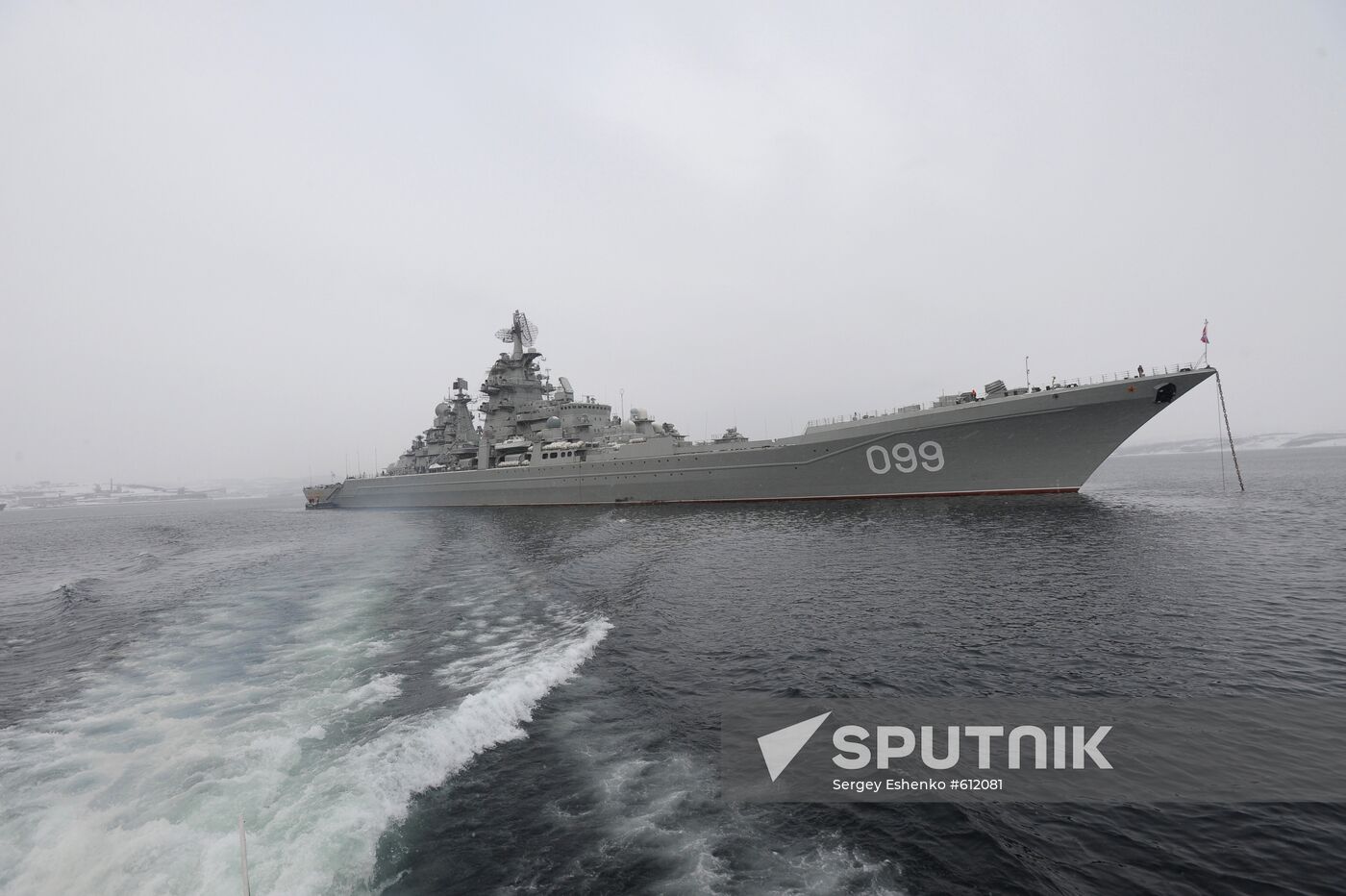 Peter the Great guided missile cruiser goes on new long voyage