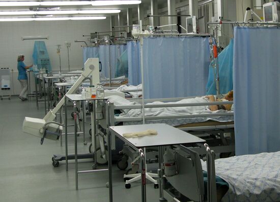 Intensive care unit at Botkin City Hospital