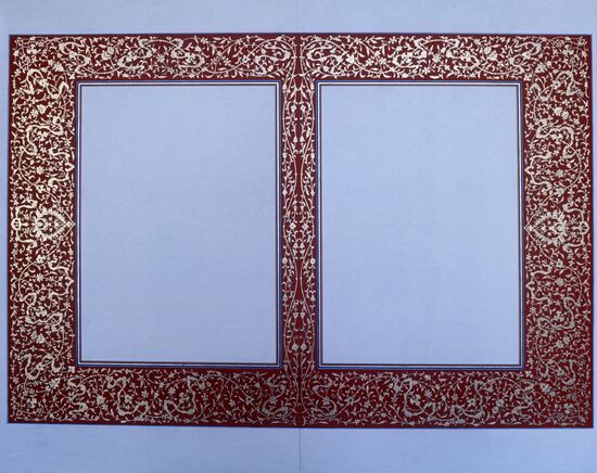 Preparations for book printing