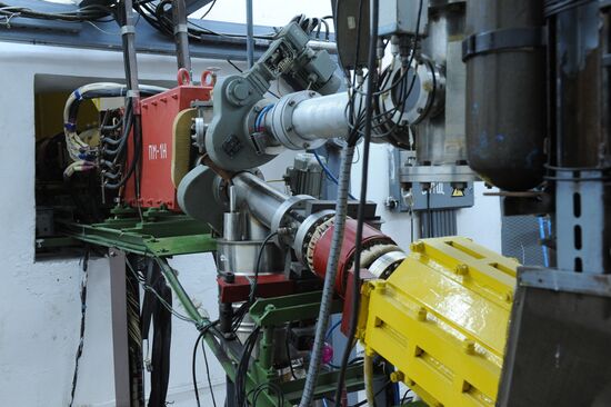 Experimental high-energy physics machine