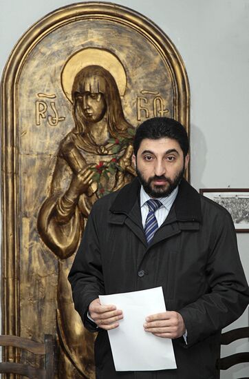 Georgian Minister of Relocation and Refugees' Affairs Georgy Kheviashvili