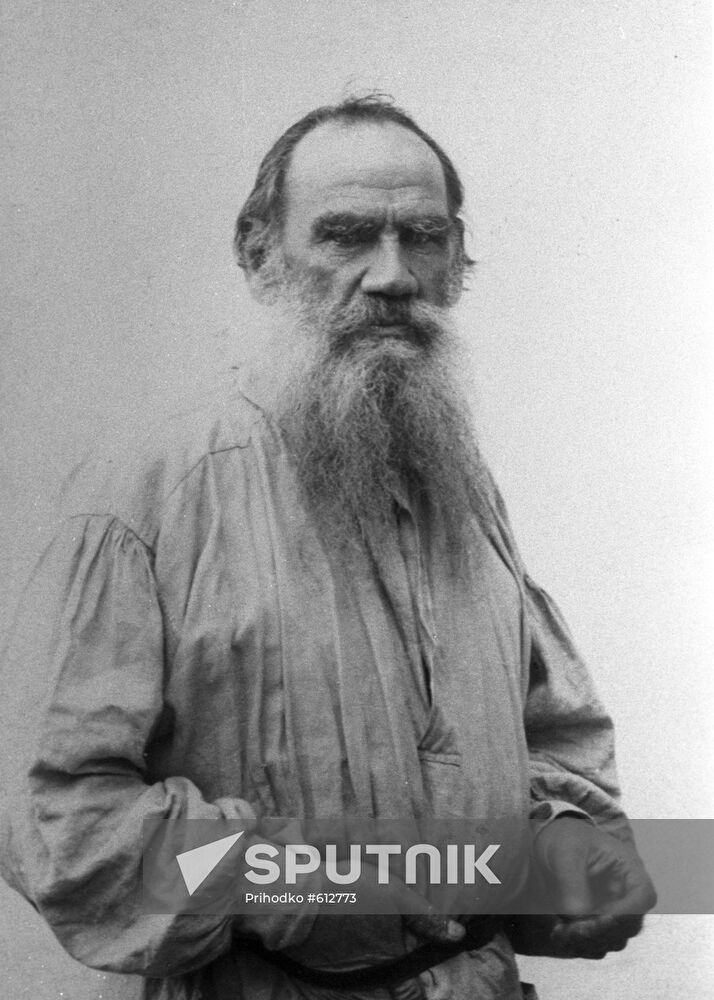 Leo Tolstoy in Yasnaya Polyana, 1892