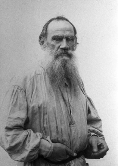 Leo Tolstoy in Yasnaya Polyana, 1892