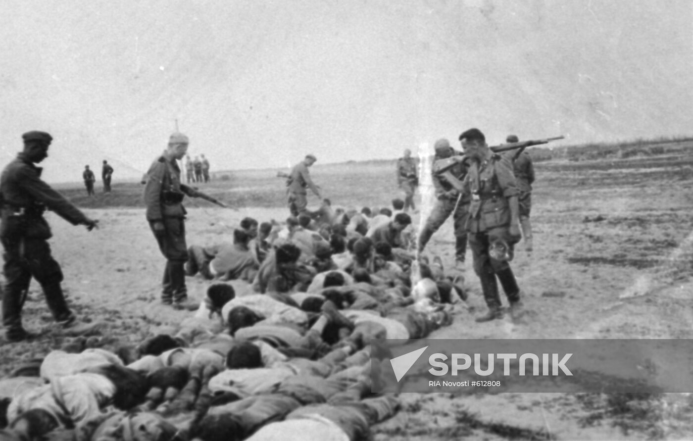 Execution of civilians