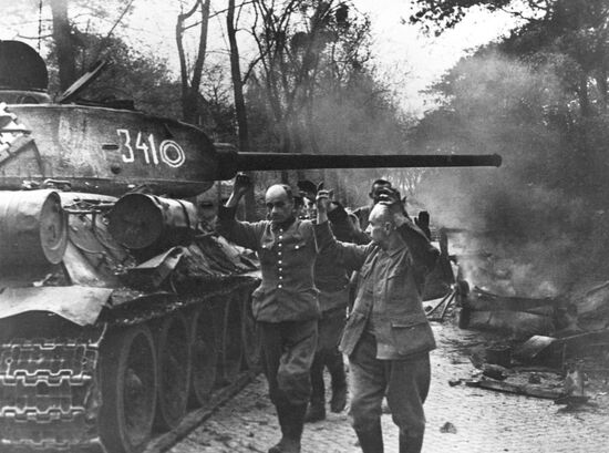 Fascists surrending