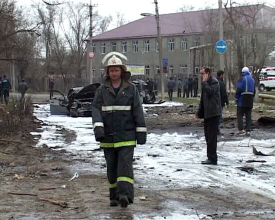 Terrorist attack in Kizlyar
