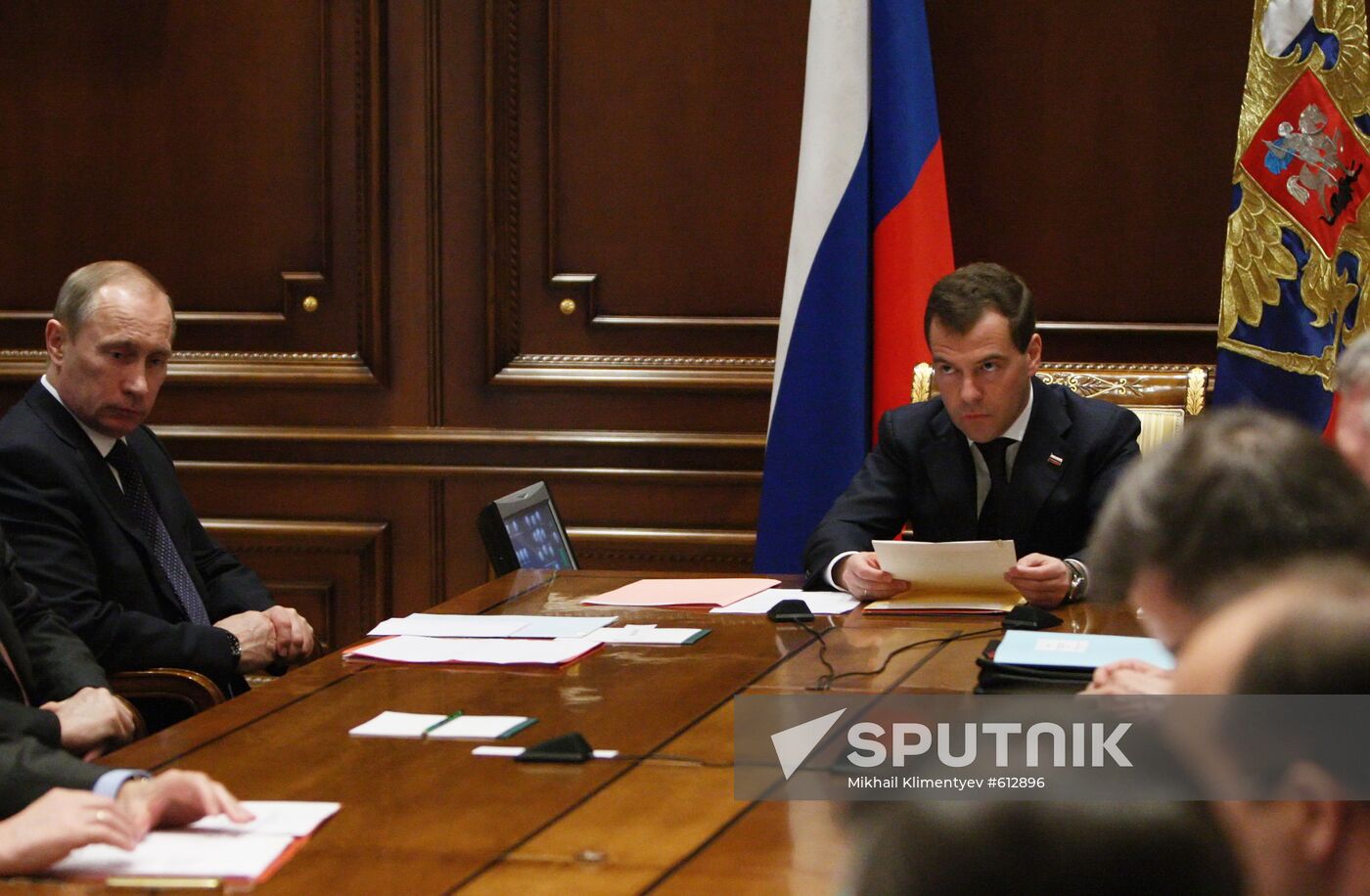 Dmitry Medvedev chairs Russia's Security Council meeting