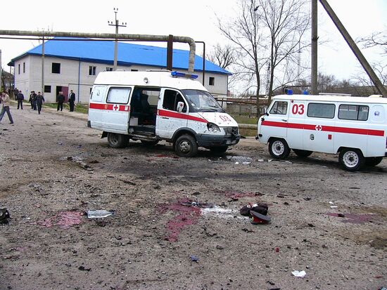 Terrorist attack in Kizlyar