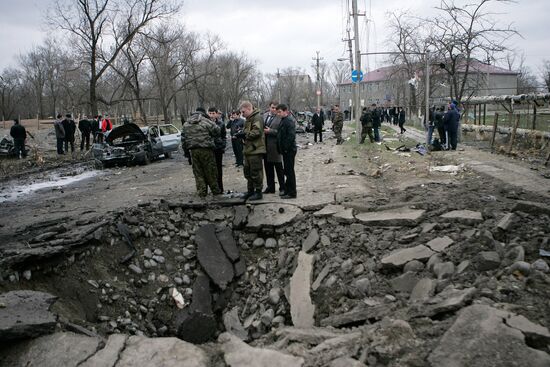 Terrorist attack in Kizlyar