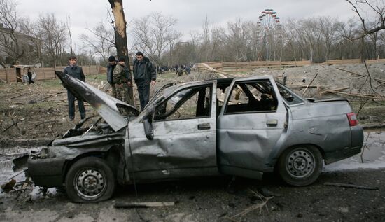 Terrorist attack in Kizlyar