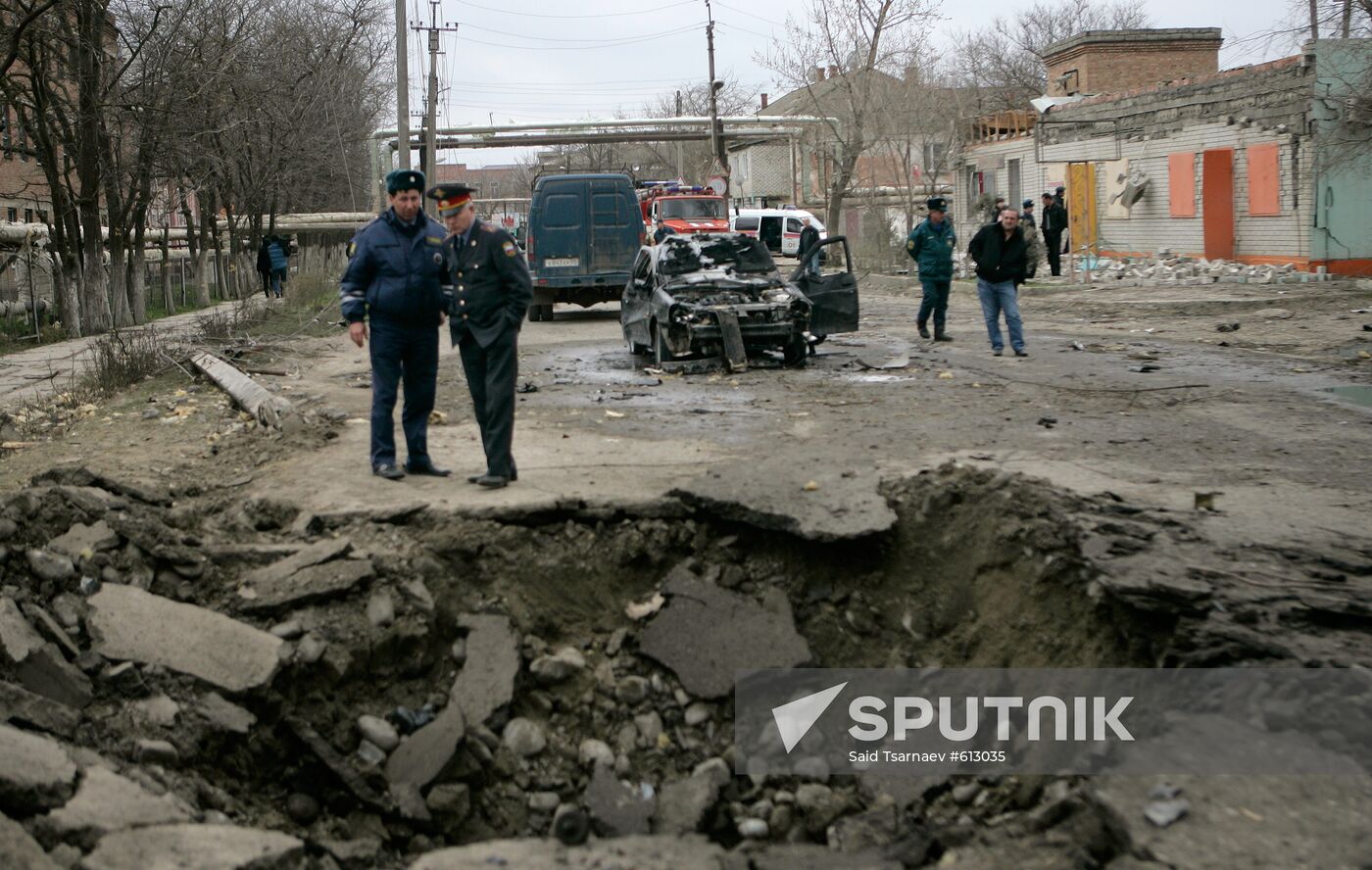 Terrorist attack in Kizlyar