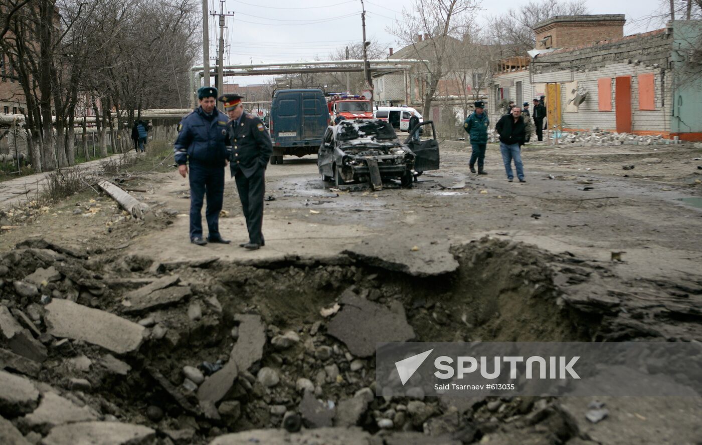 Terrorist attack in Kizlyar