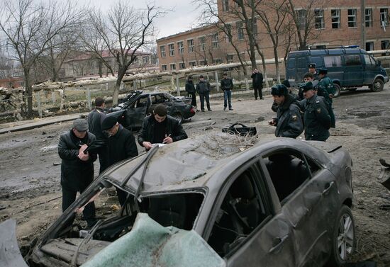 Terrorist attack in Kizlyar