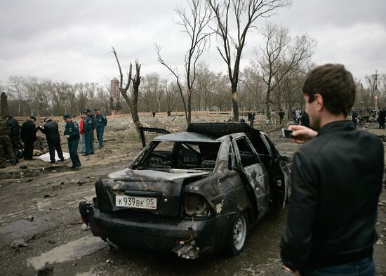 Terrorist attack in Kizlyar