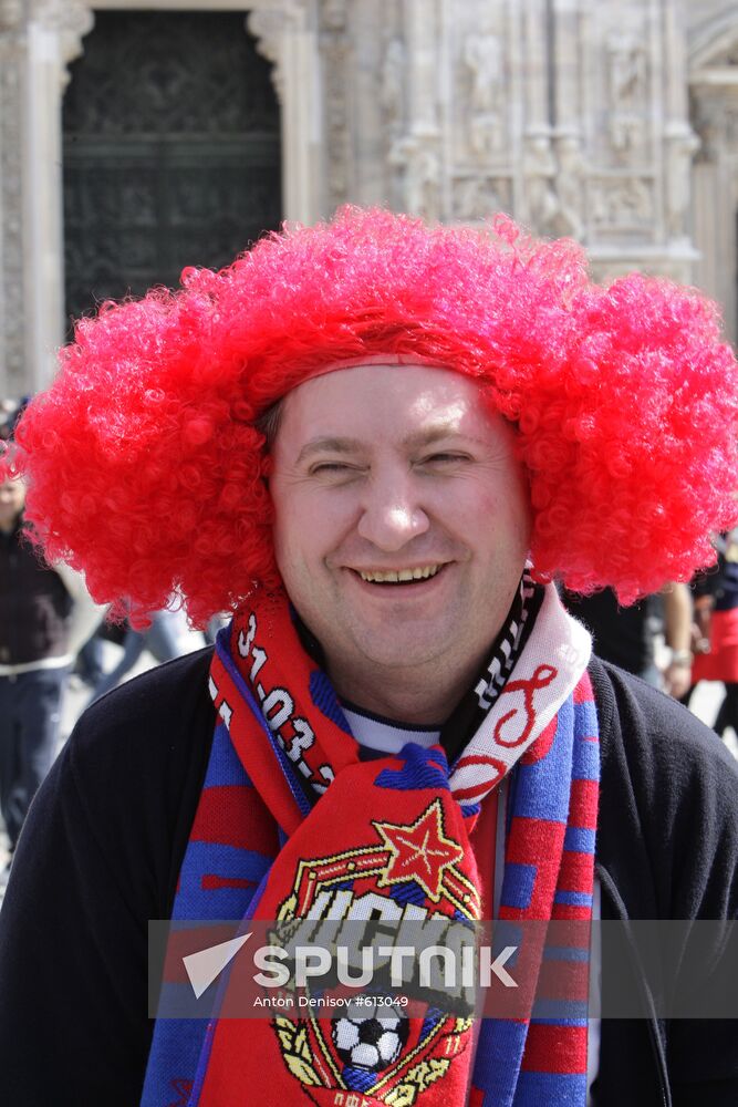 CSKA Moscow fan