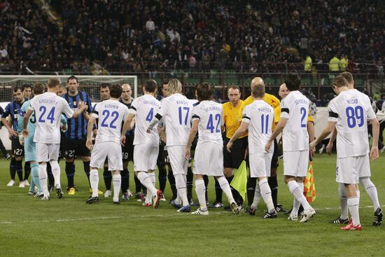 Football. UEFA Champions League. Inter vs. CSKA