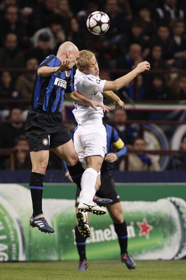 Football. UEFA Champions League. Inter vs. CSKA