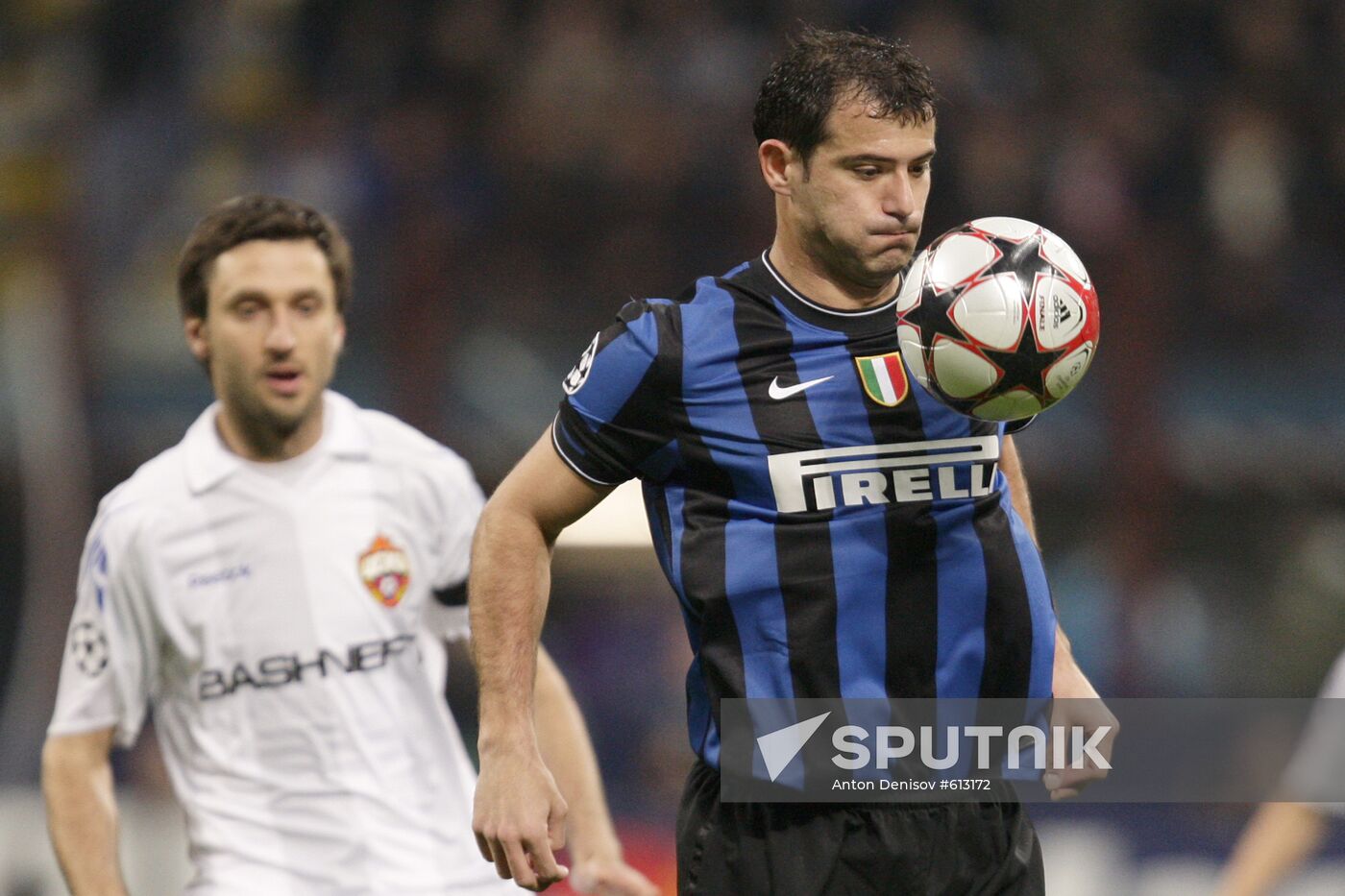 Football. UEFA Champions League. Inter vs. CSKA