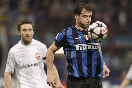Football. UEFA Champions League. Inter vs. CSKA