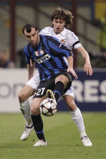 Football. UEFA Champions League. Inter vs. CSKA