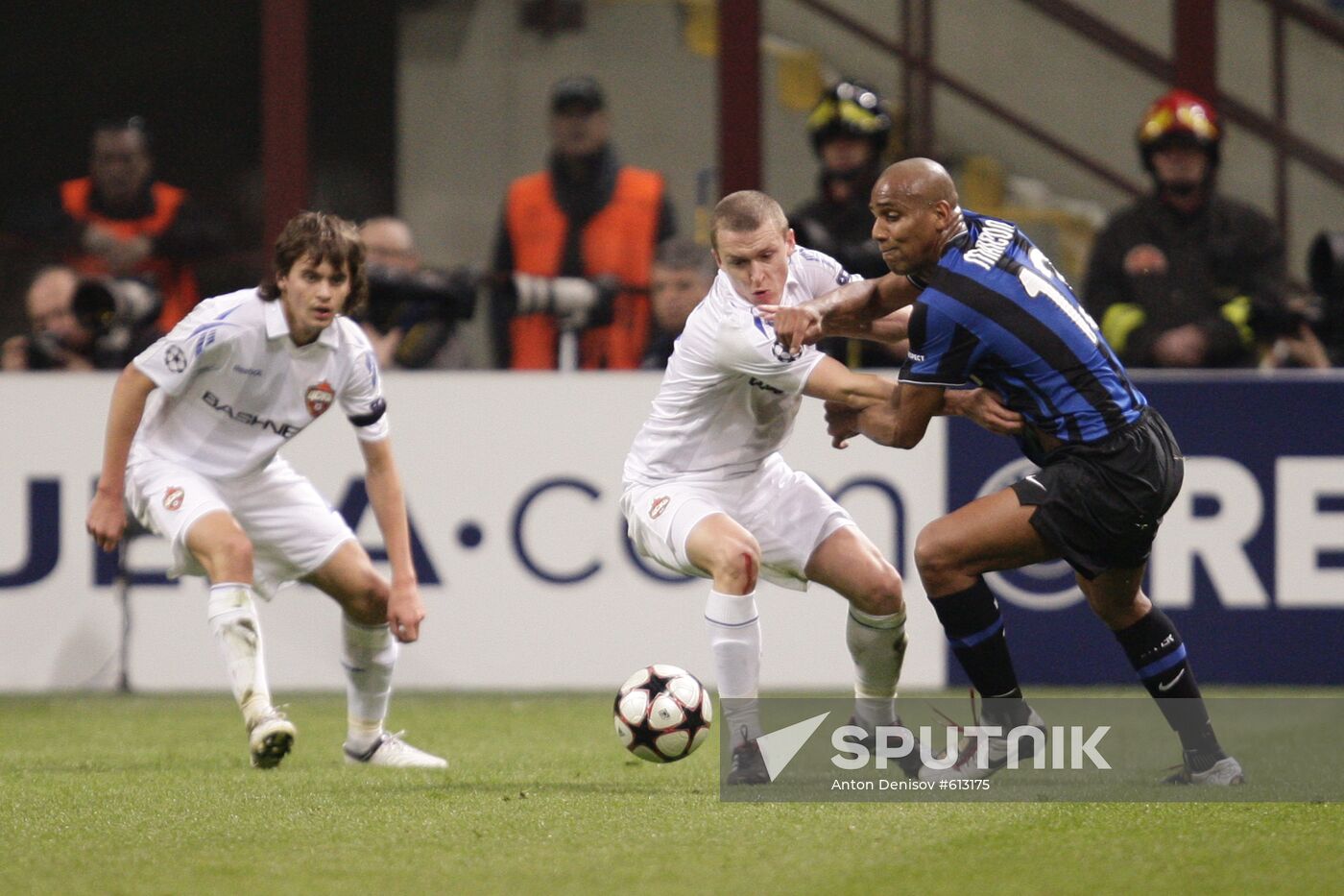 Football. UEFA Champions League. Inter vs. CSKA