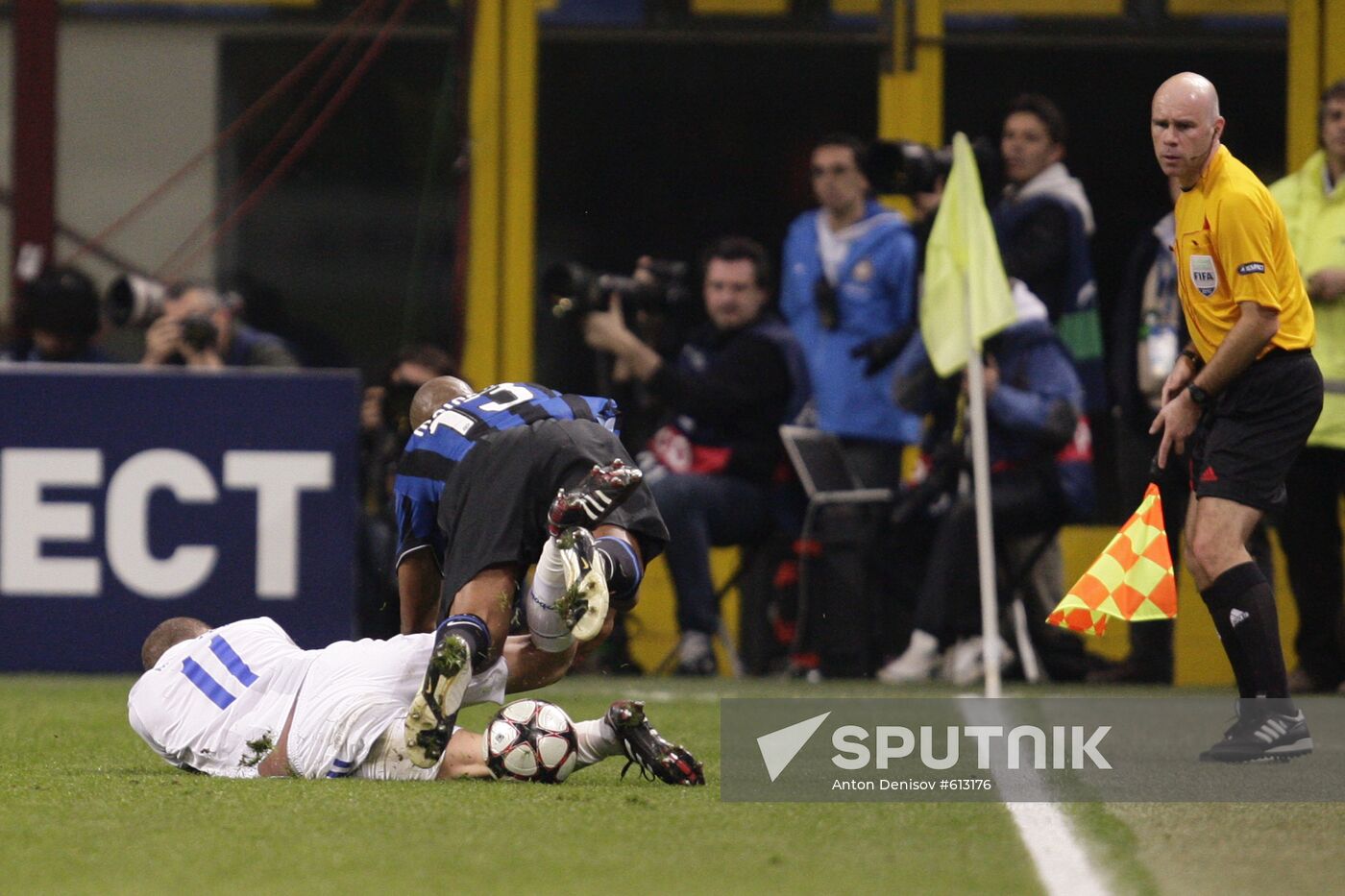 Football. UEFA Champions League. Inter vs. CSKA