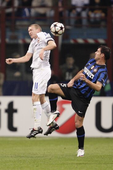 Football. UEFA Champions League. Inter vs. CSKA