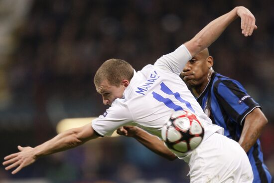 Football. UEFA Champions League. Inter vs. CSKA