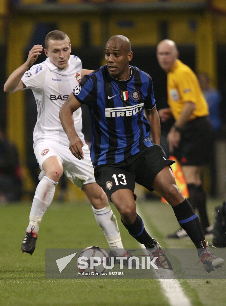 Football. UEFA Champions League. Inter vs. CSKA