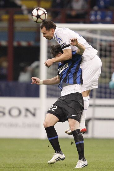 Football. UEFA Champions League. Inter vs. CSKA