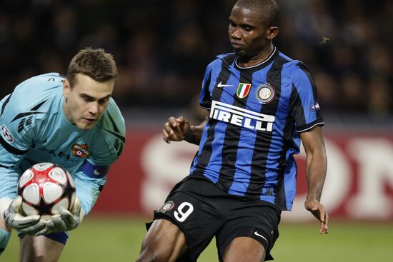 Football. UEFA Champions League. Inter vs. CSKA