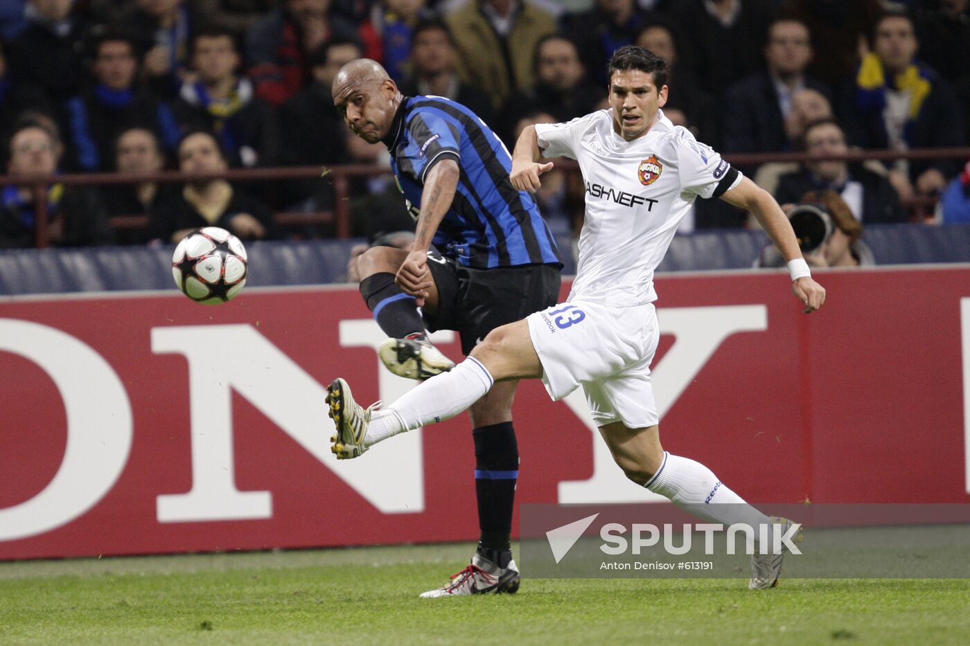 Football. UEFA Champions League. Inter vs. CSKA