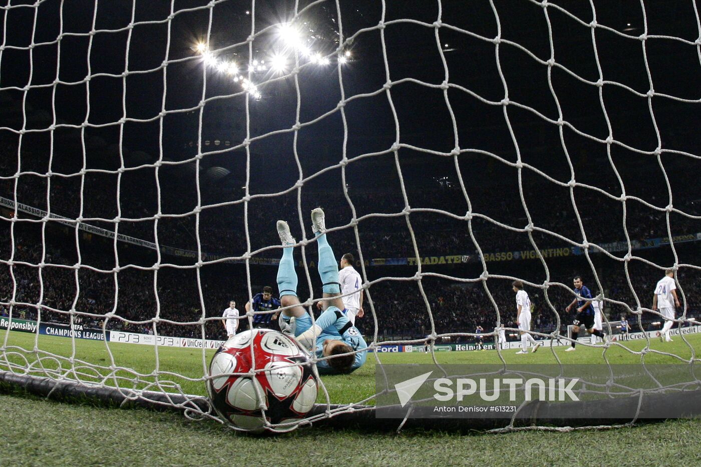 Football. UEFA Champions League. Inter vs. CSKA