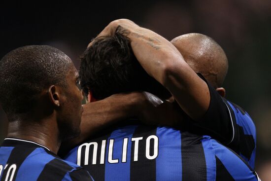 Football. UEFA Champions League. Inter vs. CSKA