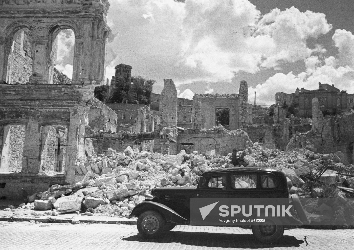 View of Sevastopol at war time