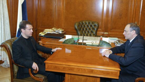 Dmitry Medvedev meets with Magomedsalam Magomedov