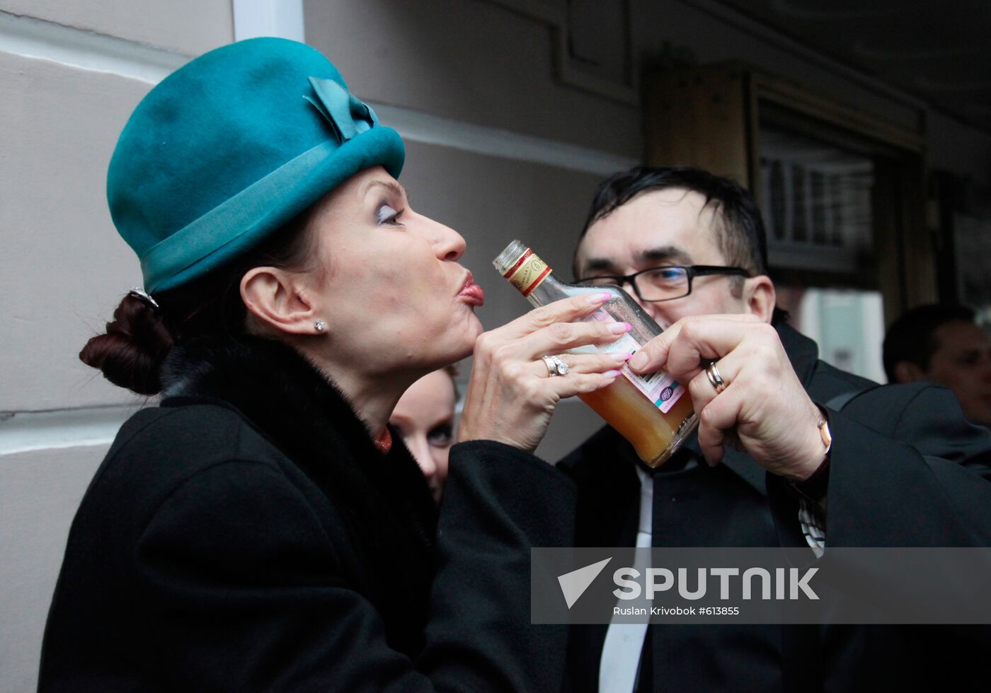 Evelina Blyodans and Stanislav Sadalsky