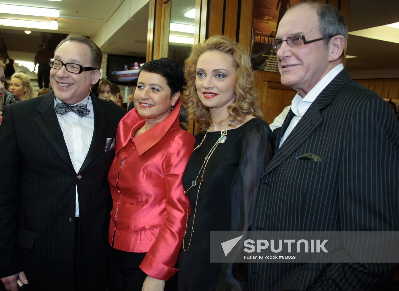 Maxim Dunayevsky Emmanuil Vitorgan with spouses